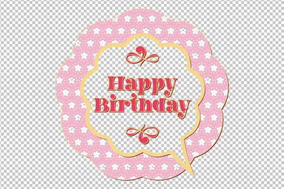Baby Girl Retro Speech Bubble EPS SVG Review