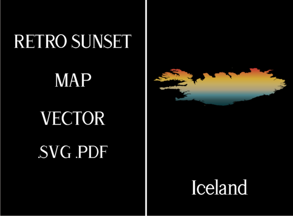 Iceland Retro Sunset Map: A Designer's Real-World Review