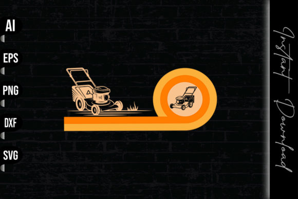 Lawn Mowing Vintage Retro: A Designer's Real-World Embroidery Review