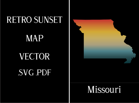 Missouri Retro Sunset Map Review