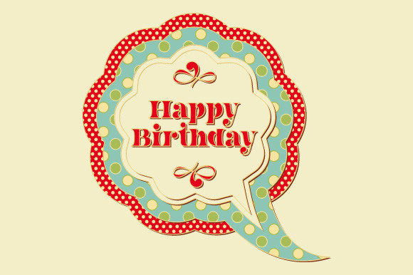 Retro Speech Bubble EPS SVG Frame Polka Review