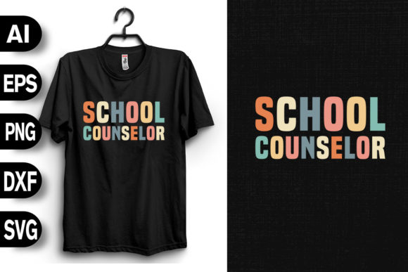School Counselor Vintage Retro Review