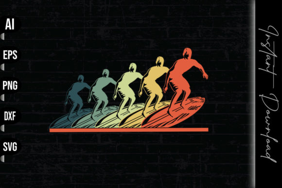 Surfing Surfboard Vintage Retro: A Designer's Stitch-Test Review