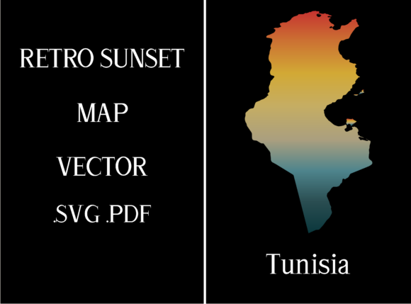 Tunisia Retro Sunset Map: A Designer's Real-World Review